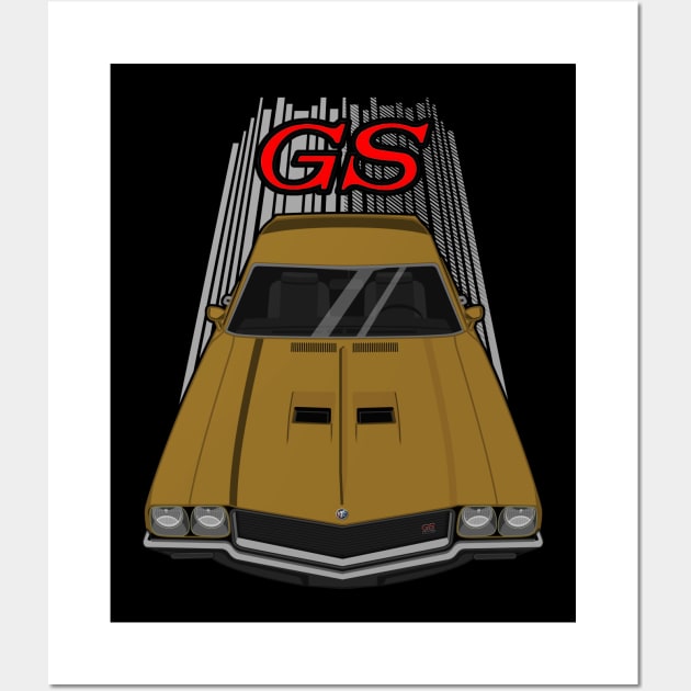 Skylark GS - 2ng gen - Gold Wall Art by V8social